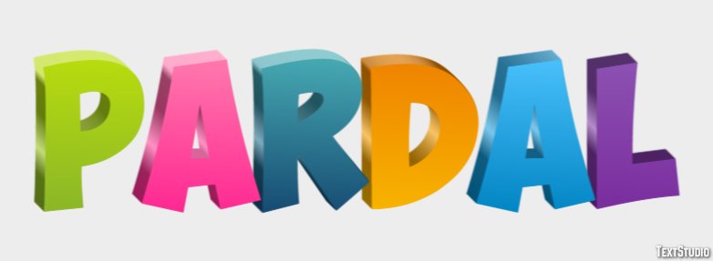Pardal Efeito de texto