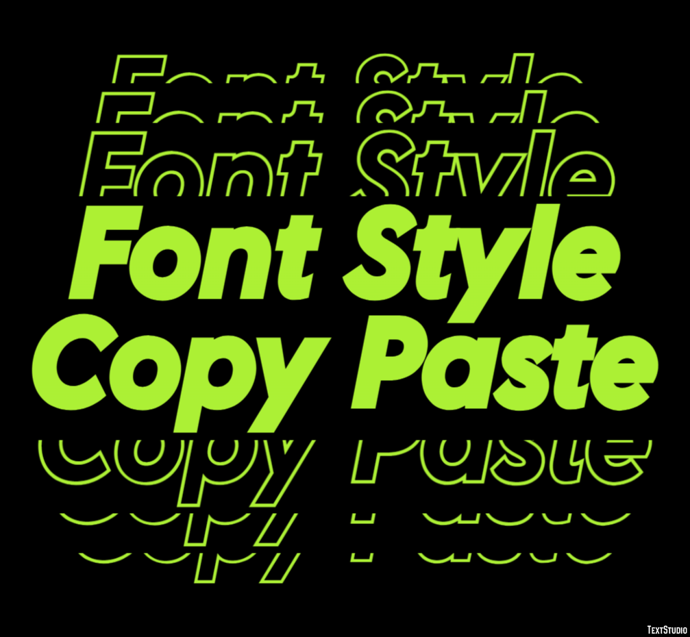 Font Style Copy Paste Text Effect