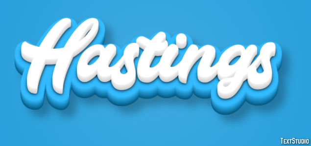 Hastings Text Effect