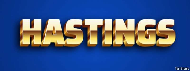 Hastings Text Effect
