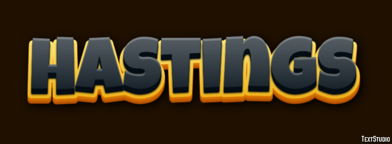Hastings Text Effect