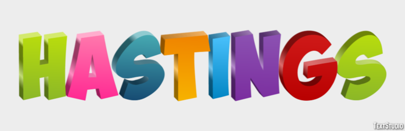 Hastings Effetto testo