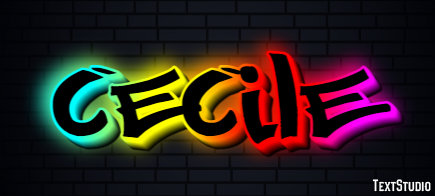 Cecile Text Effect