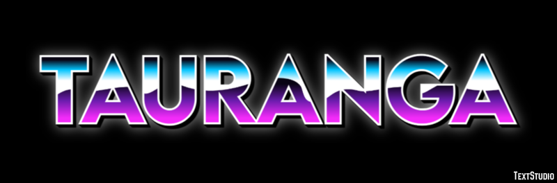 Tauranga Efeito de texto