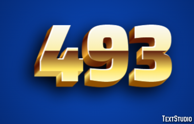 493 Efeito de texto