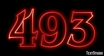 493 テキスト効果