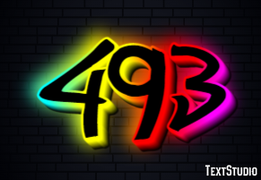 493 テキスト効果