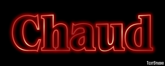 Chaud Text Effect