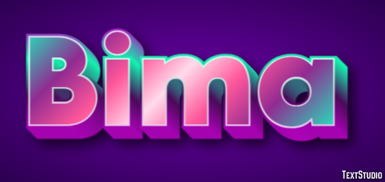 Bima Text Effect