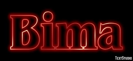 Bima Text effect