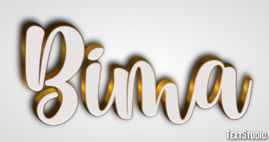 Bima Text effect
