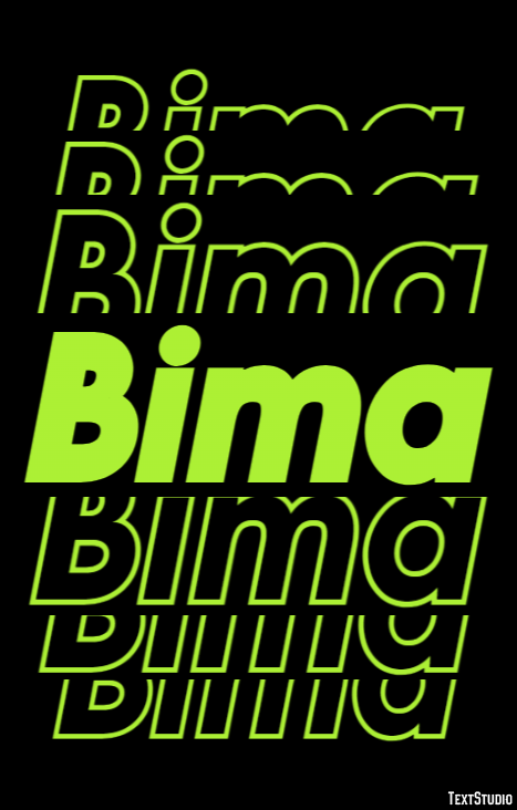 Bima Text Effect