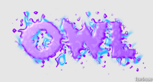 Owl Text Effect