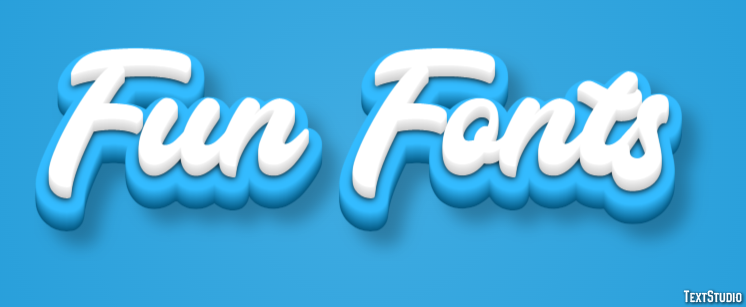 Fun Fonts Text Effect