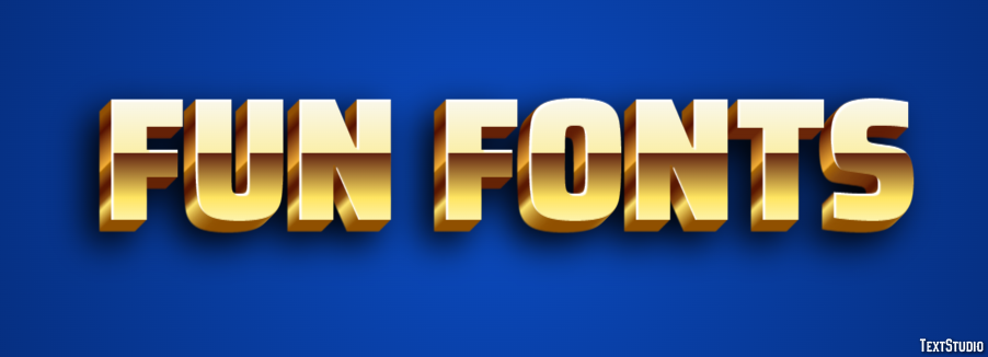 Fun Fonts Text Effect
