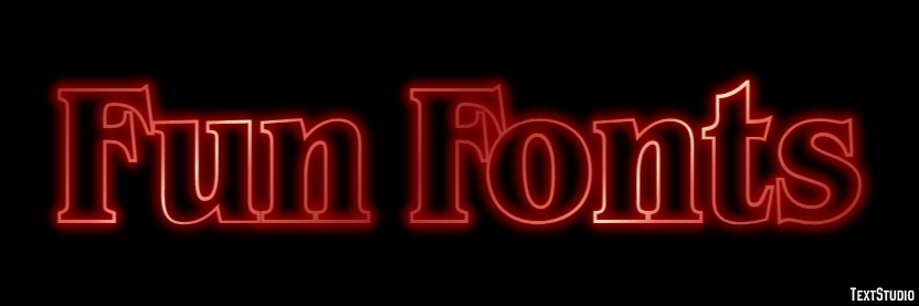 Fun Fonts Text Effect