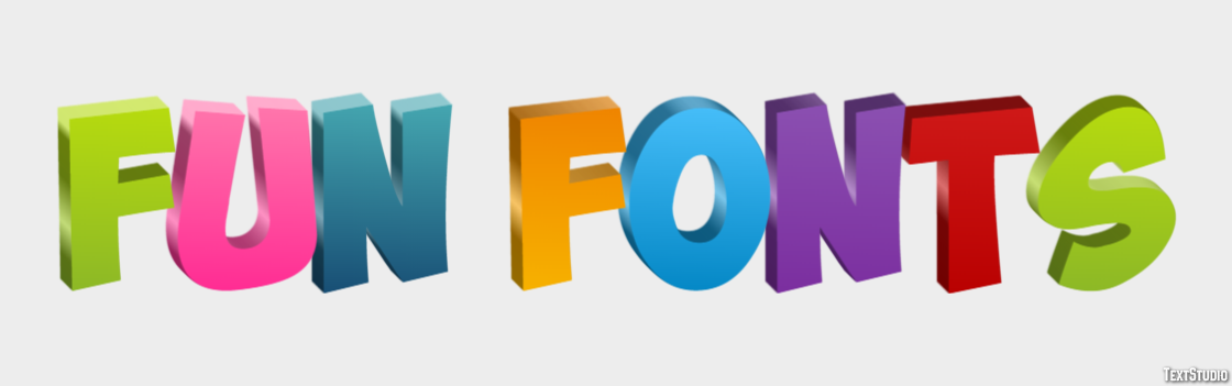 Fun Fonts Text Effect