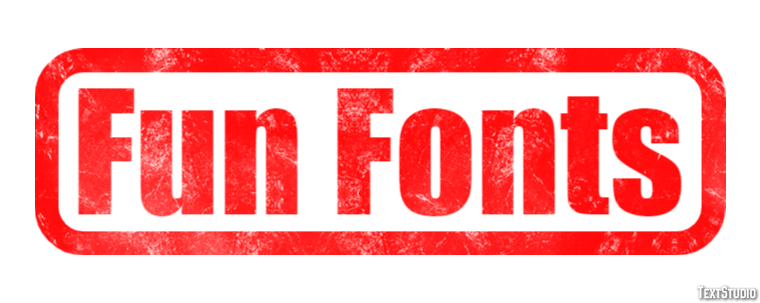Fun Fonts Texteffekt