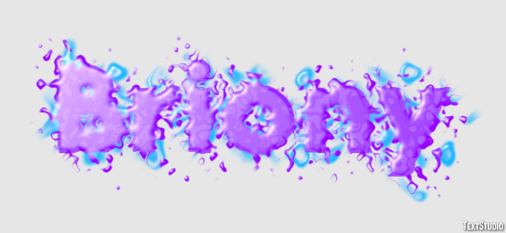 Briony Texteffekt