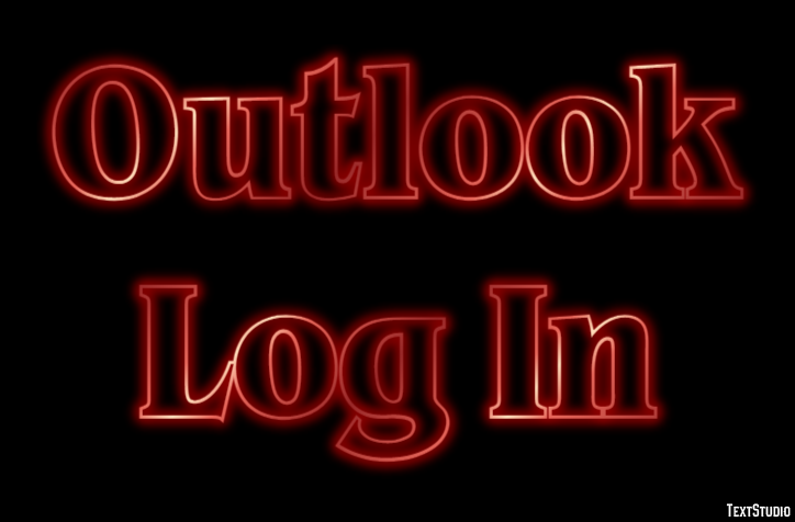 Outlook Log In テキスト効果