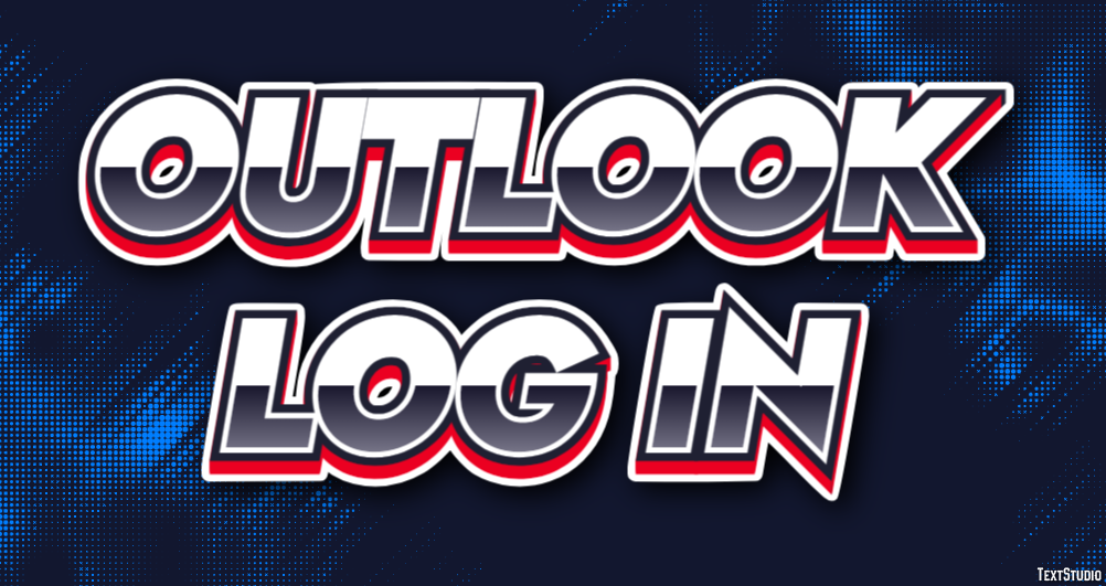 Outlook Log In テキスト効果