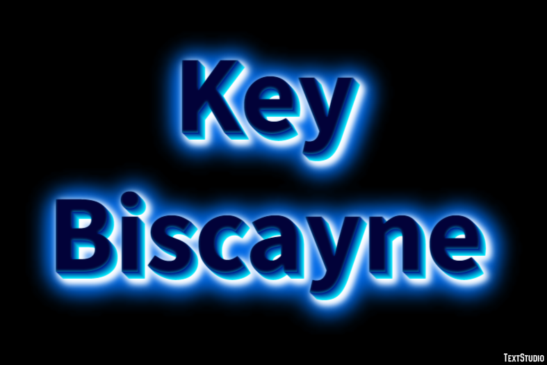 Key Biscayne Efekt tekstowy