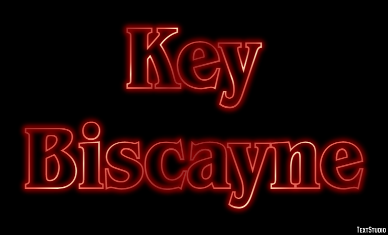 Key Biscayne Efekt tekstowy