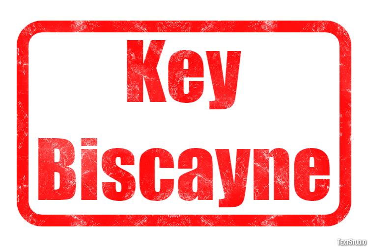 Key Biscayne Efekt tekstowy