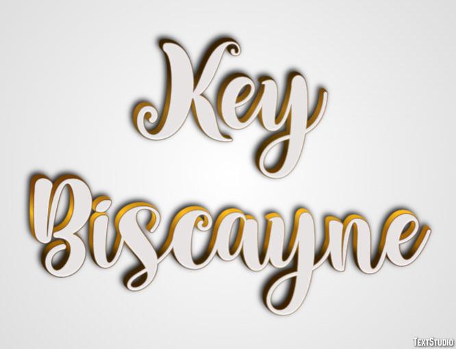 Key Biscayne Efekt tekstowy