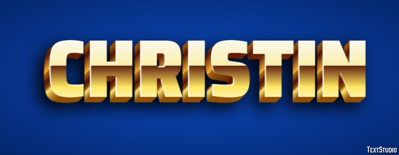 Christin Text effect