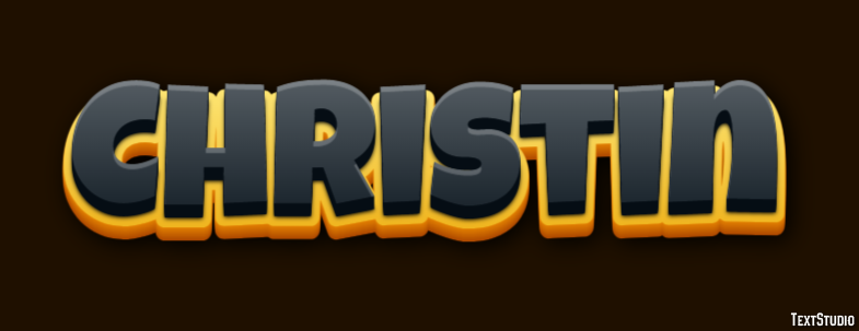 Christin Text effect
