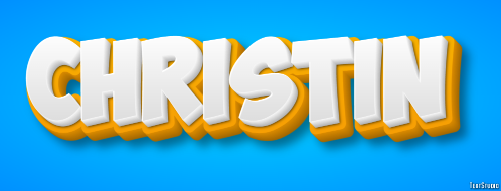 Christin Text effect