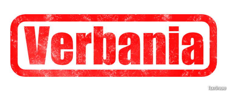 Verbania Efekt tekstowy