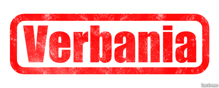 Verbania Efekt tekstowy