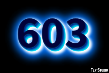 603 Text Effect