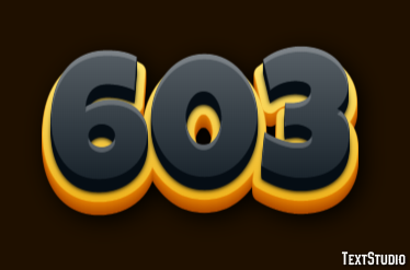603 Text Effect