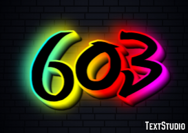 603 Text Effect