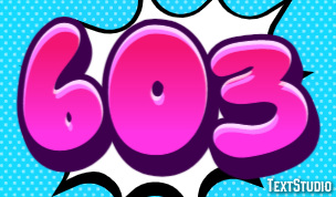 603 Text Effect
