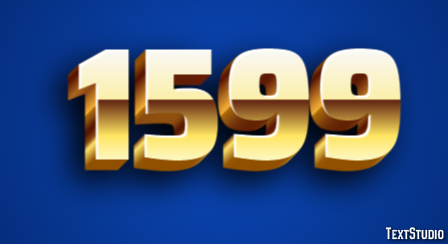1599 Metin Efekti