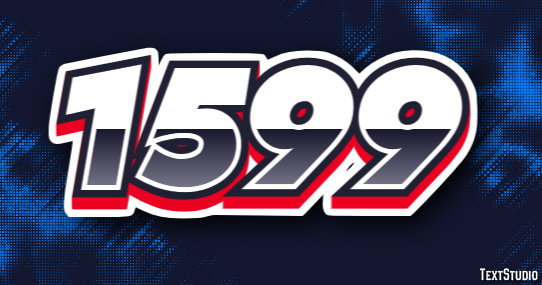 1599 Text Effect
