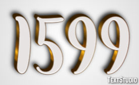 1599 Text Effect