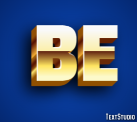 Be Efekt tekstowy
