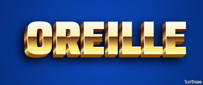 Oreille Effet de Texte