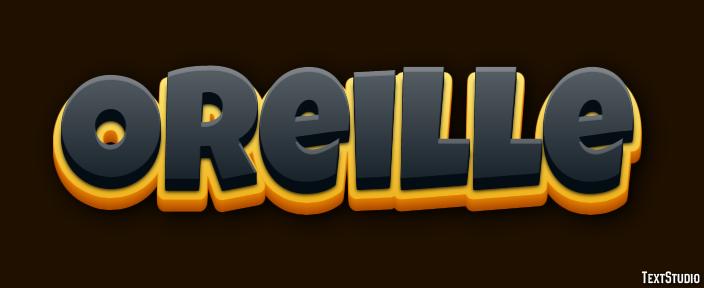 Oreille Effet de texte