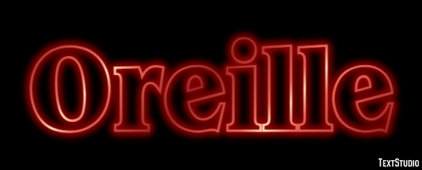 Oreille Effet de Texte