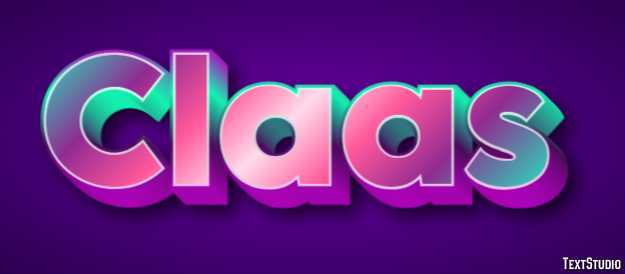 Claas Text Effect