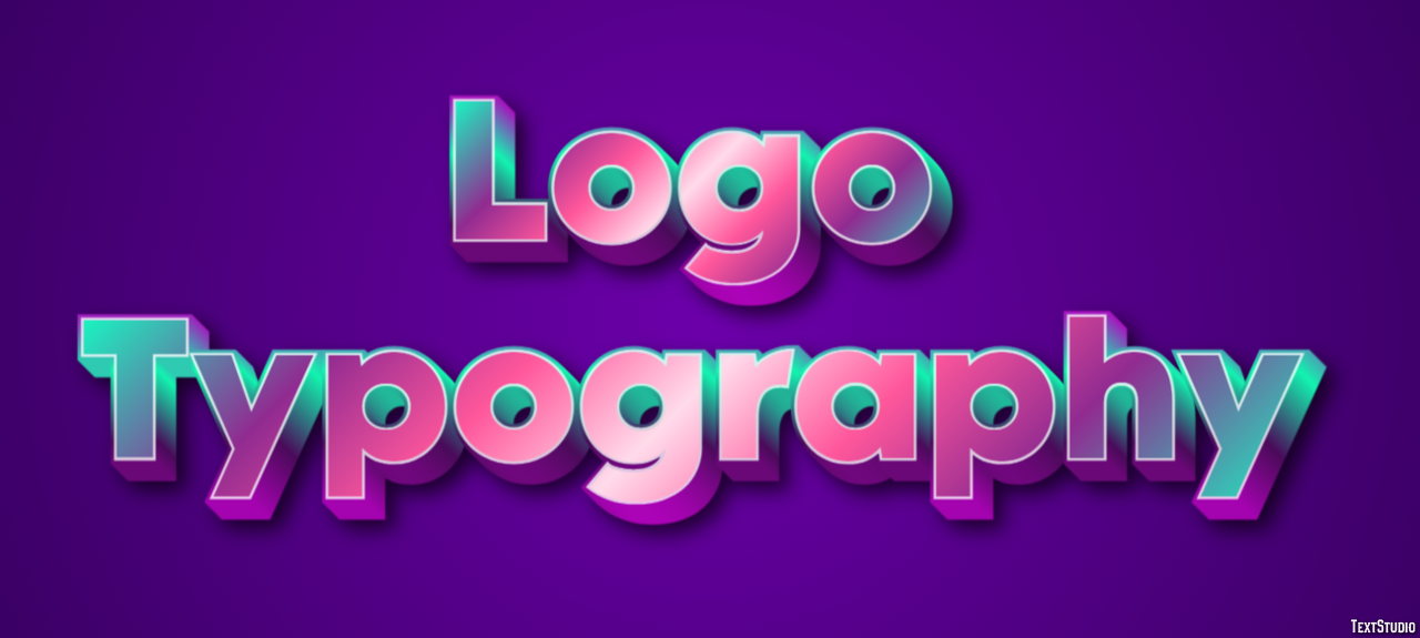 Logo Typography Text Effect