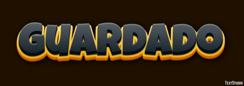 Guardado Text Effect