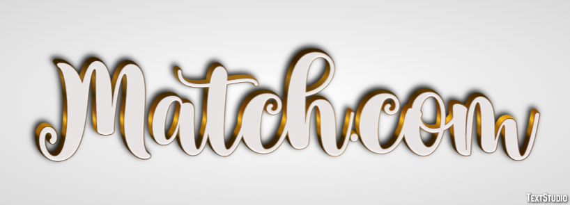 Match.com Text effect