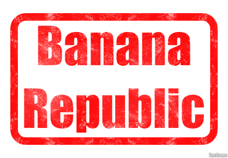 Banana Republic Effetto testo